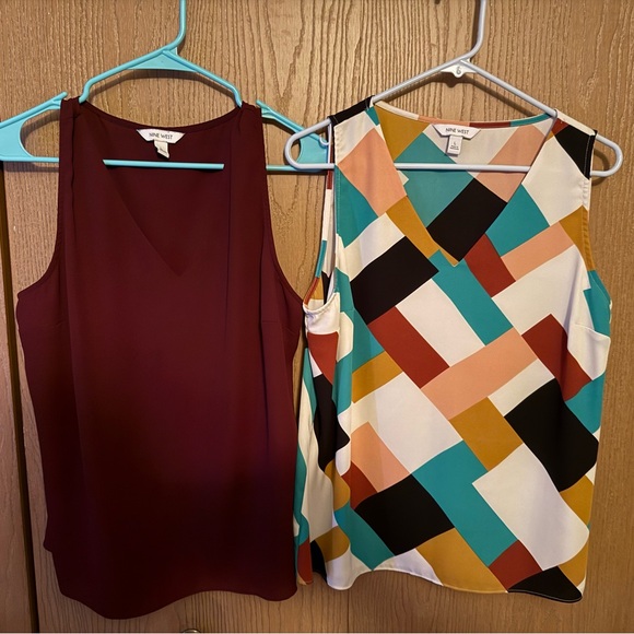Nine West Colorful Tank Tops - Picture 1 of 2